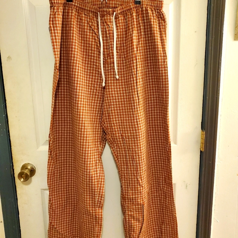 Old Navy pajama pants red plaid men's L